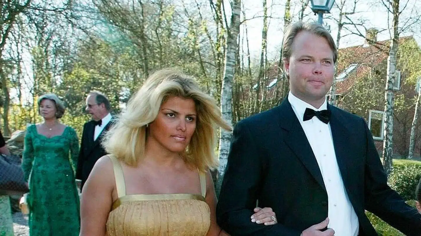Philip Kjær med sin kone Esther tilbage i 2003.