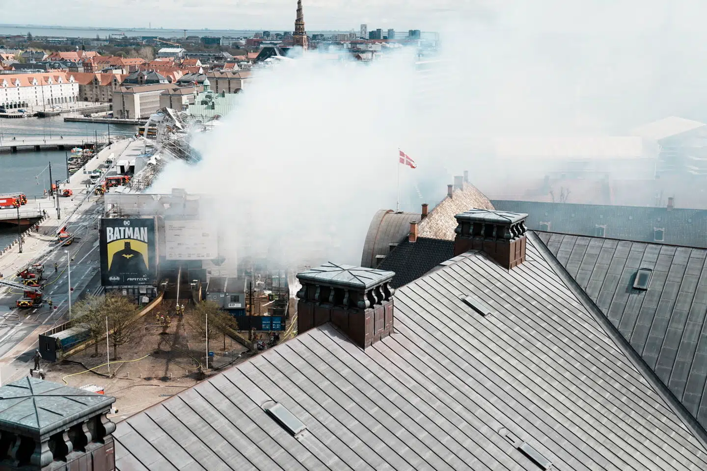 Branden på Børsen har ødelagt store dele af den ikoniske bygning.