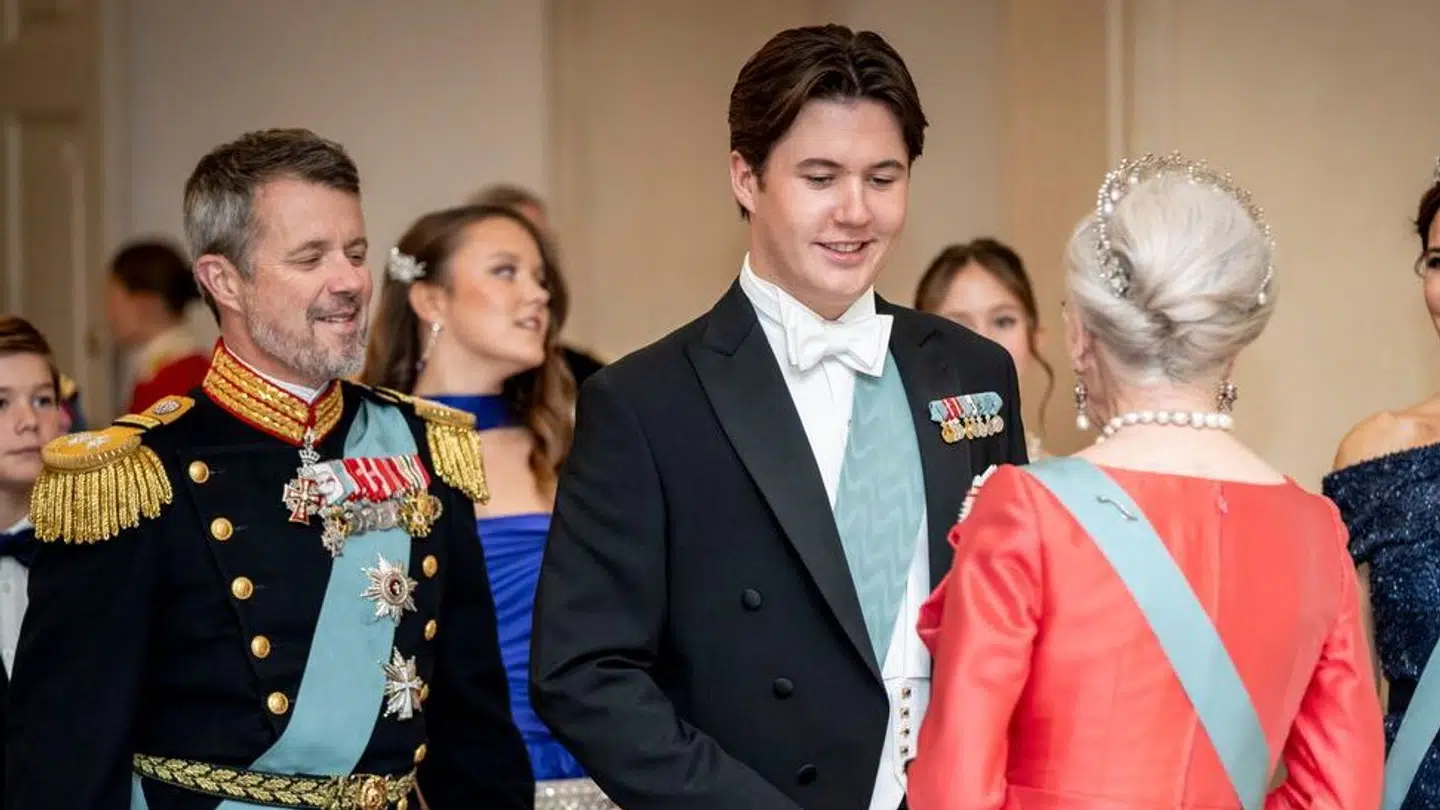 Kronprins Chistian fyldte 18 år i efteråret.