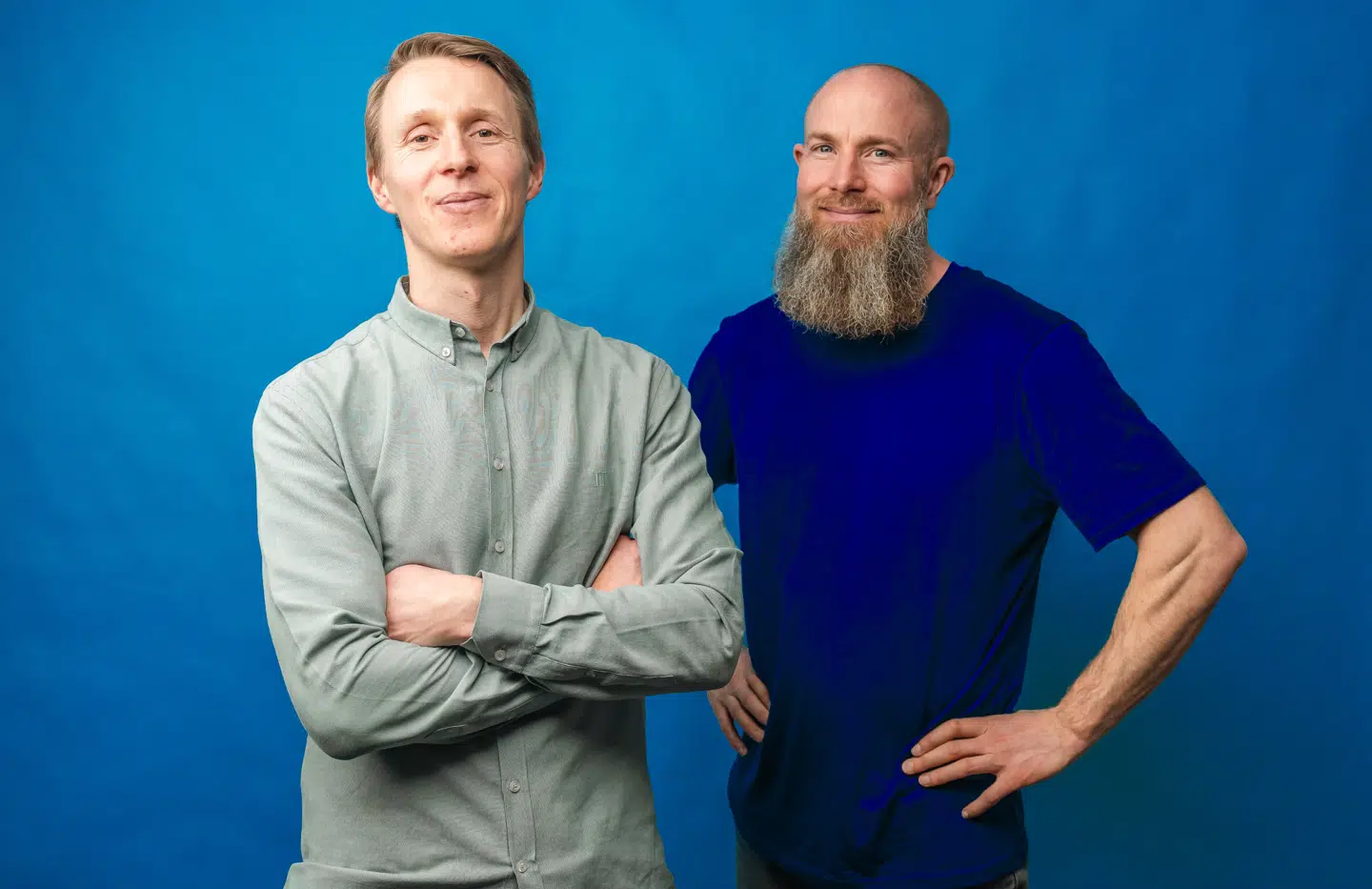 Det er Werner Valeur (t.h.) og Michael Sørensen (t.v.). der er de skabende kræfter bag Altid Energi.