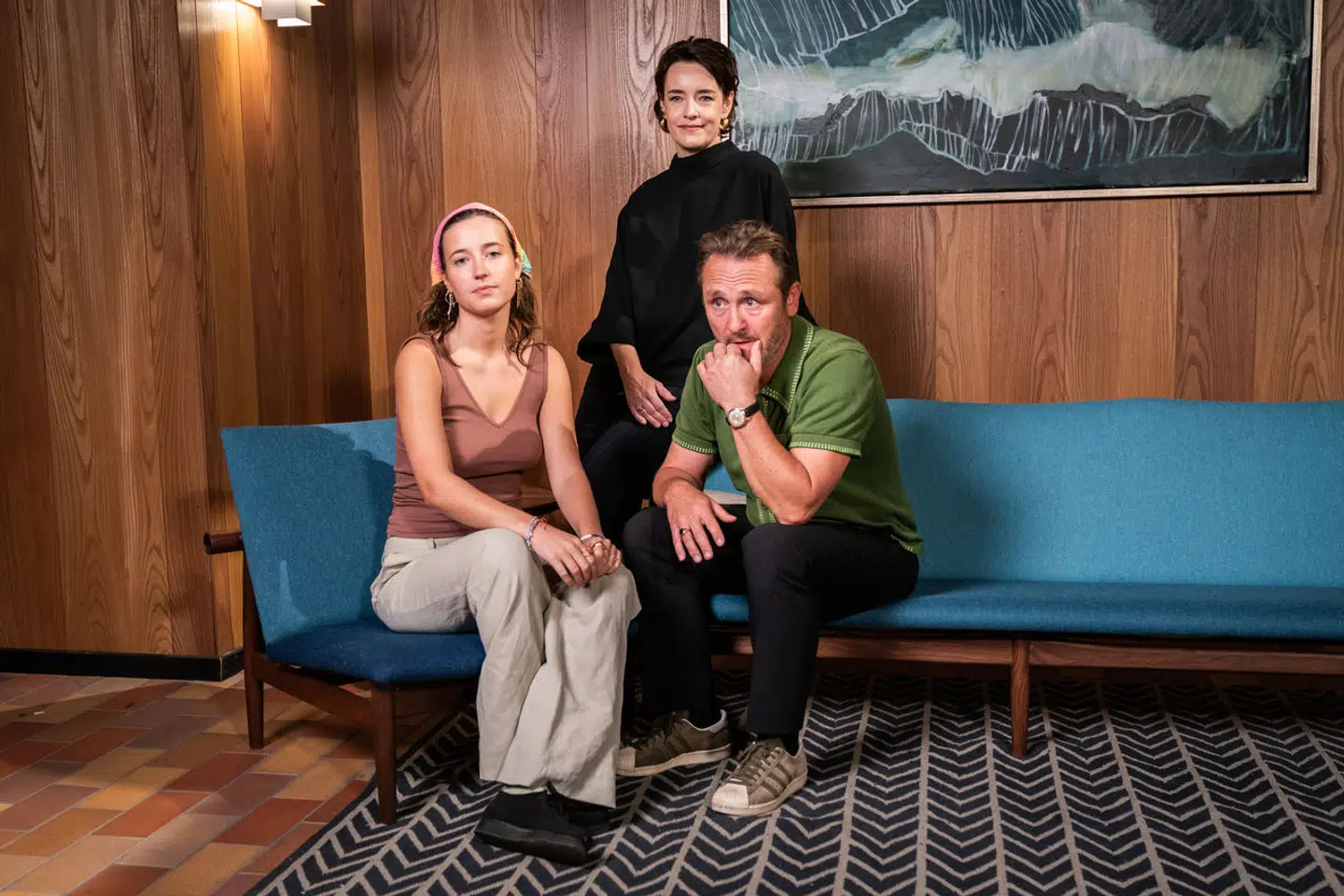 Napo-babyer er også et stort fænomen i dansk film. Ser man eksempelvis på serien 'Carmen Curlers', er skuespiller Fanny Bornedal datter af instruktør Ole Bornedal, mens skuespiller Lars Ranthe er far til skuespiller Rigmor Ranthe. Arkivfoto: Ida Marie Odgaard, Scanpix