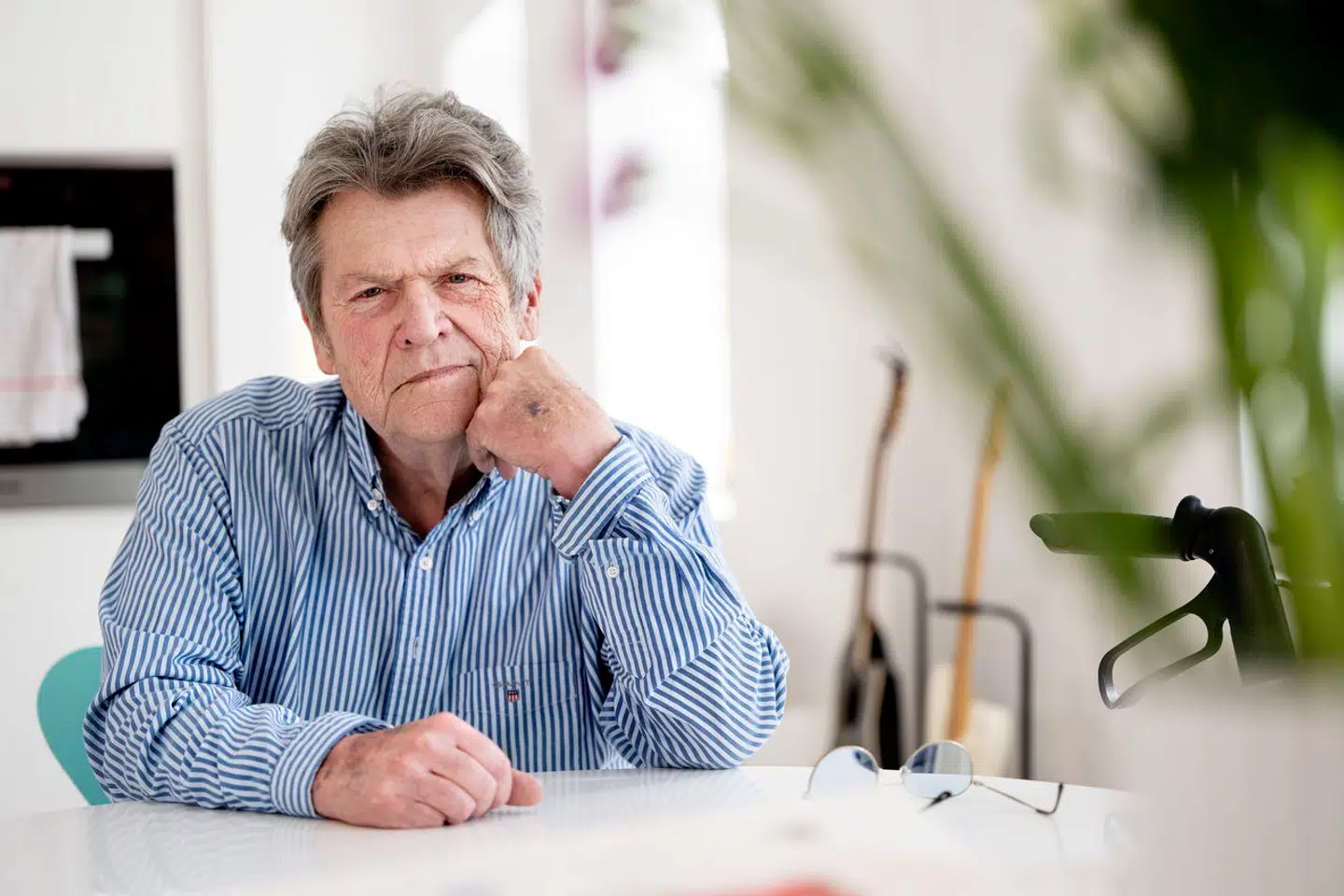 I dag har Niels Olsen det godt, er kræftfri. Men rollatoren vil være en del en del af resten af hans liv.