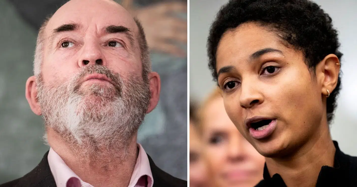 Alternativets finansordfører Christina Olumeko og Danmarksdemokraternes kulturordfører Søren Espersen er bestemt ikke enige i lovforslagene om Kongehusets fremtidige økonomi.