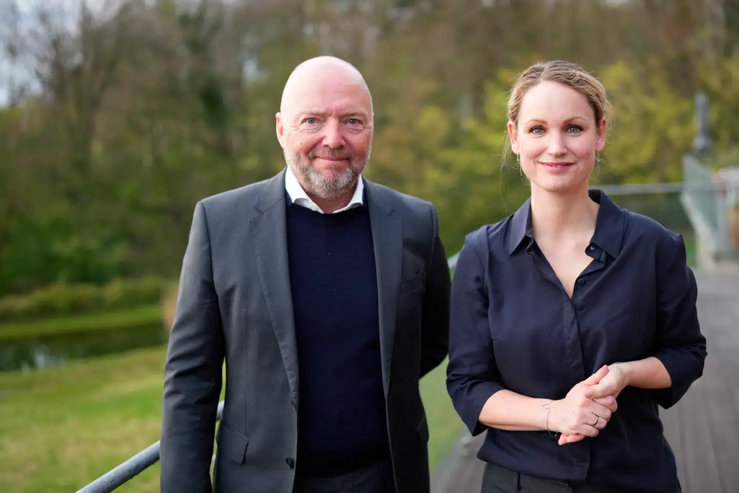 Både bestyrelsesformand for Coop Danmark A/S Jeff Gravenhorst og formand for Coop Amba Pernille Skipper er glade for den nye redningsaftale med OK.