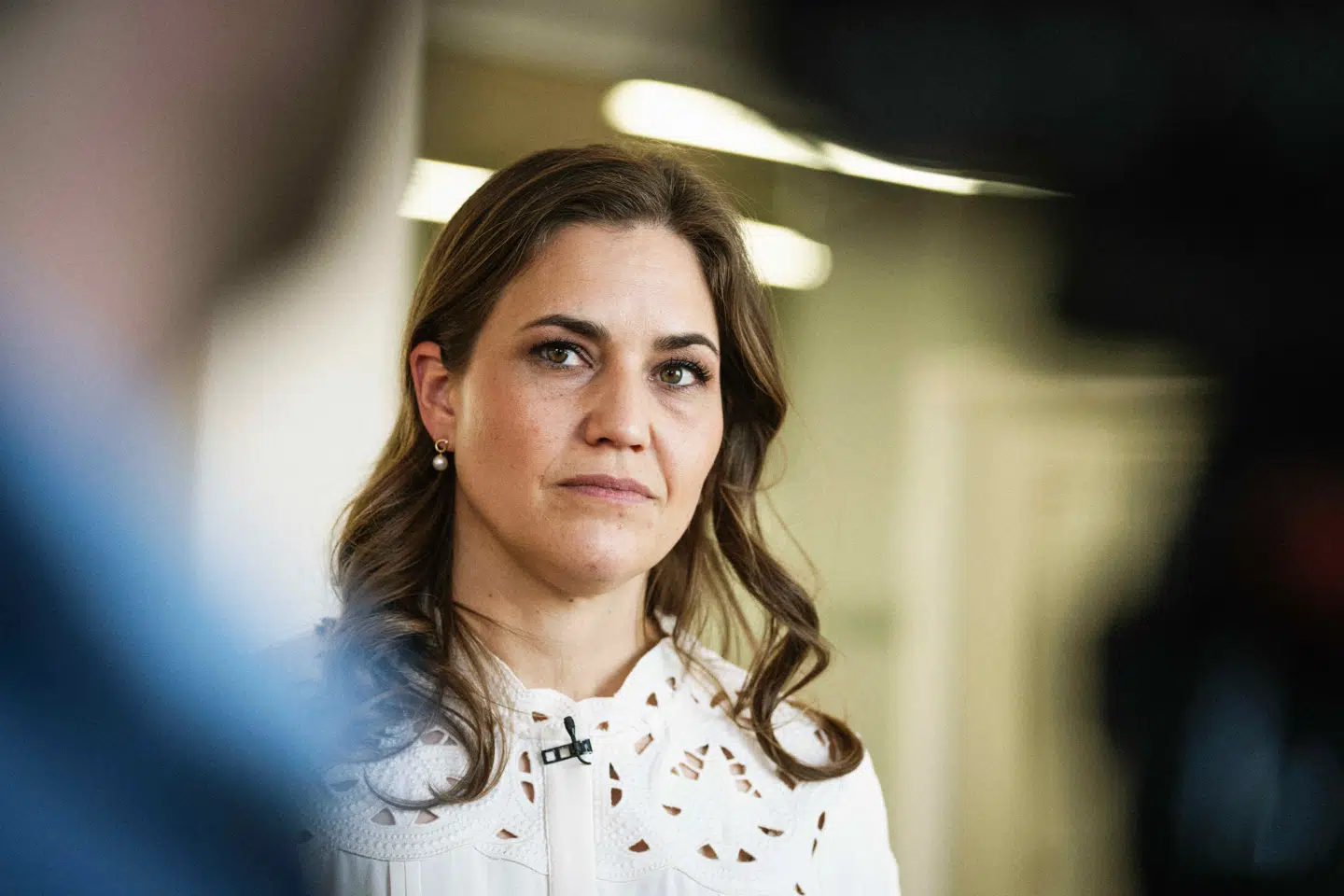 »Ligestillingsminister Marie Bjerre, der hellere end gerne blander sig i andres privatliv, tolererer tilsyneladende ikke, at andre blander sig i hendes,« skriver Leny Malacinski i en kommentar. Foto: Thomas Traasdahl, Scanpix