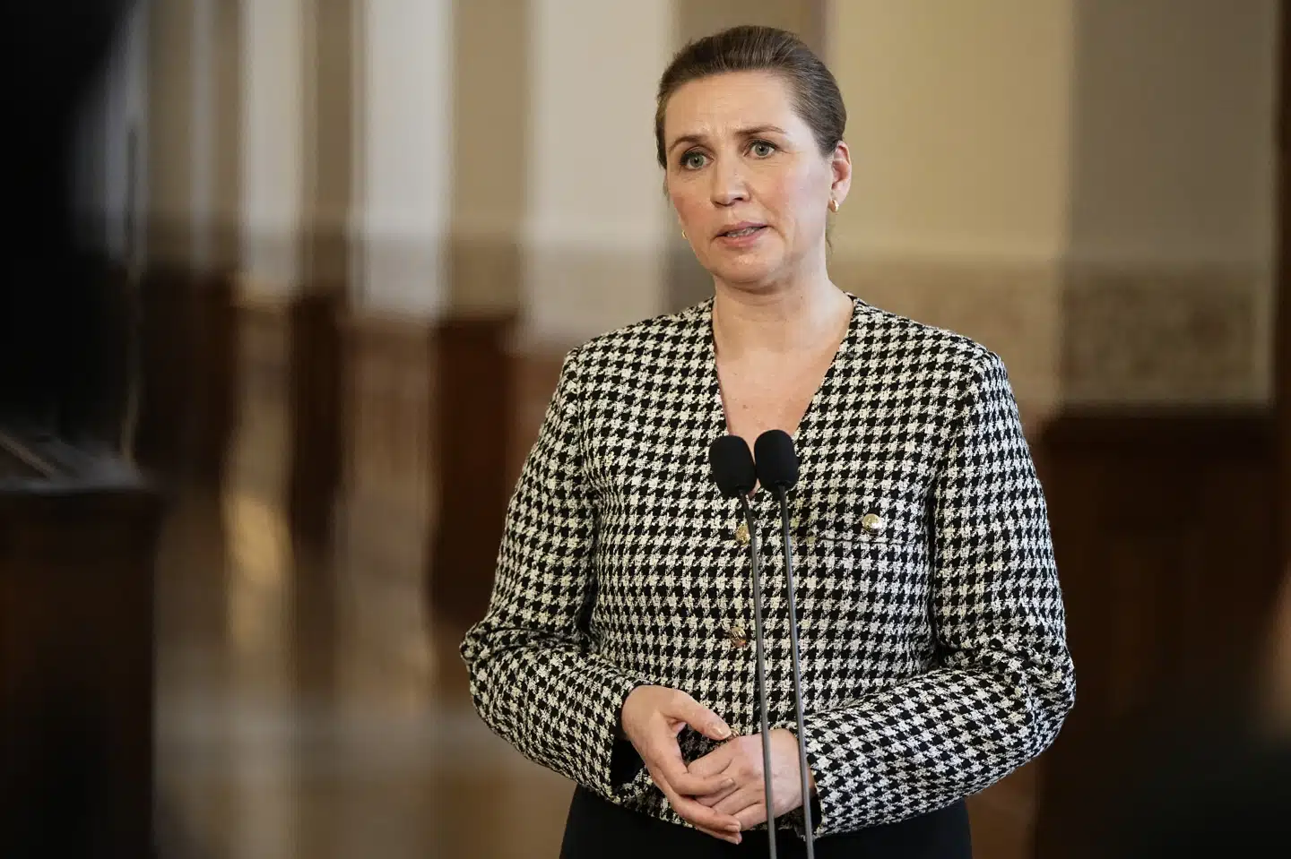 Statsminister Mette Frederiksen (S) roser sin udlændingeordfører. Han tager fat i et vigtigt emne, når han kritiserer visse udlændinge, mener hun.