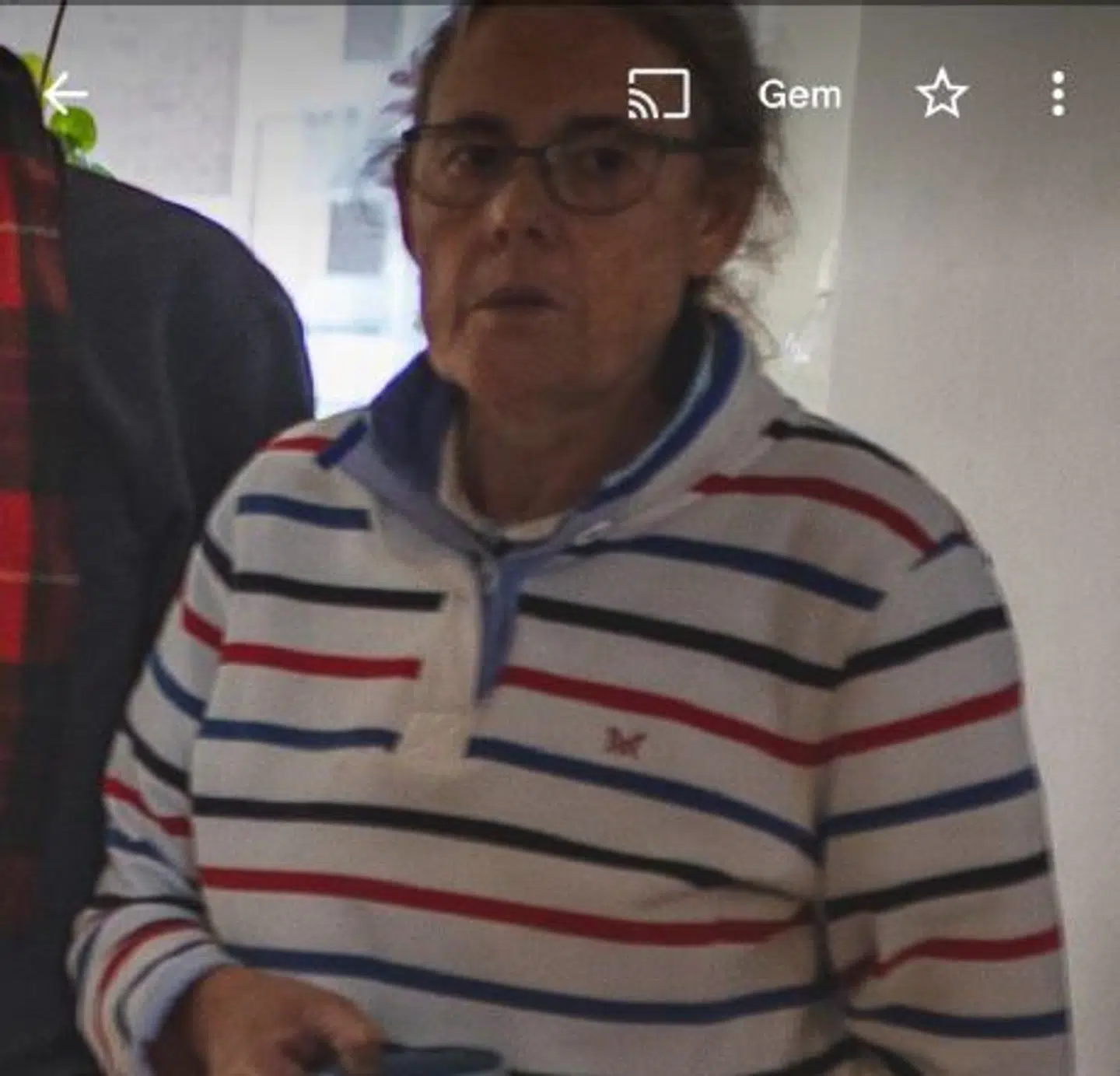 Her ses et billede af den savnede kvinde Marianne.