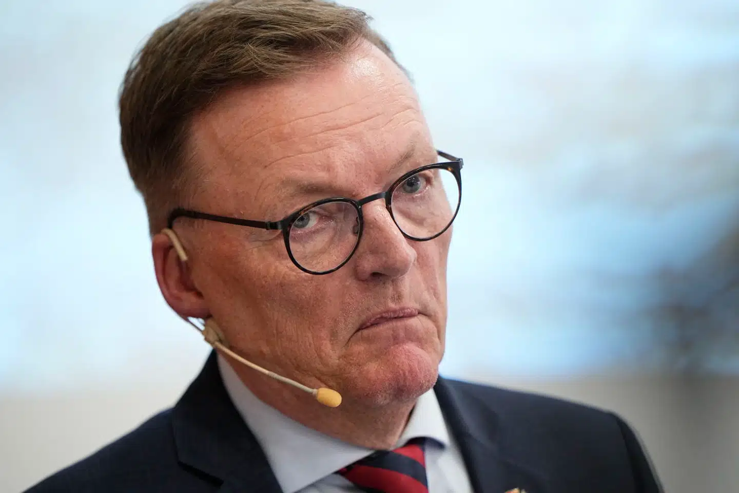 Kommunaldirektør Jesper Kaas Schmidt blev hovedpersonen, da Randers Kommune onsdag lagde de tørre tal på bordet.