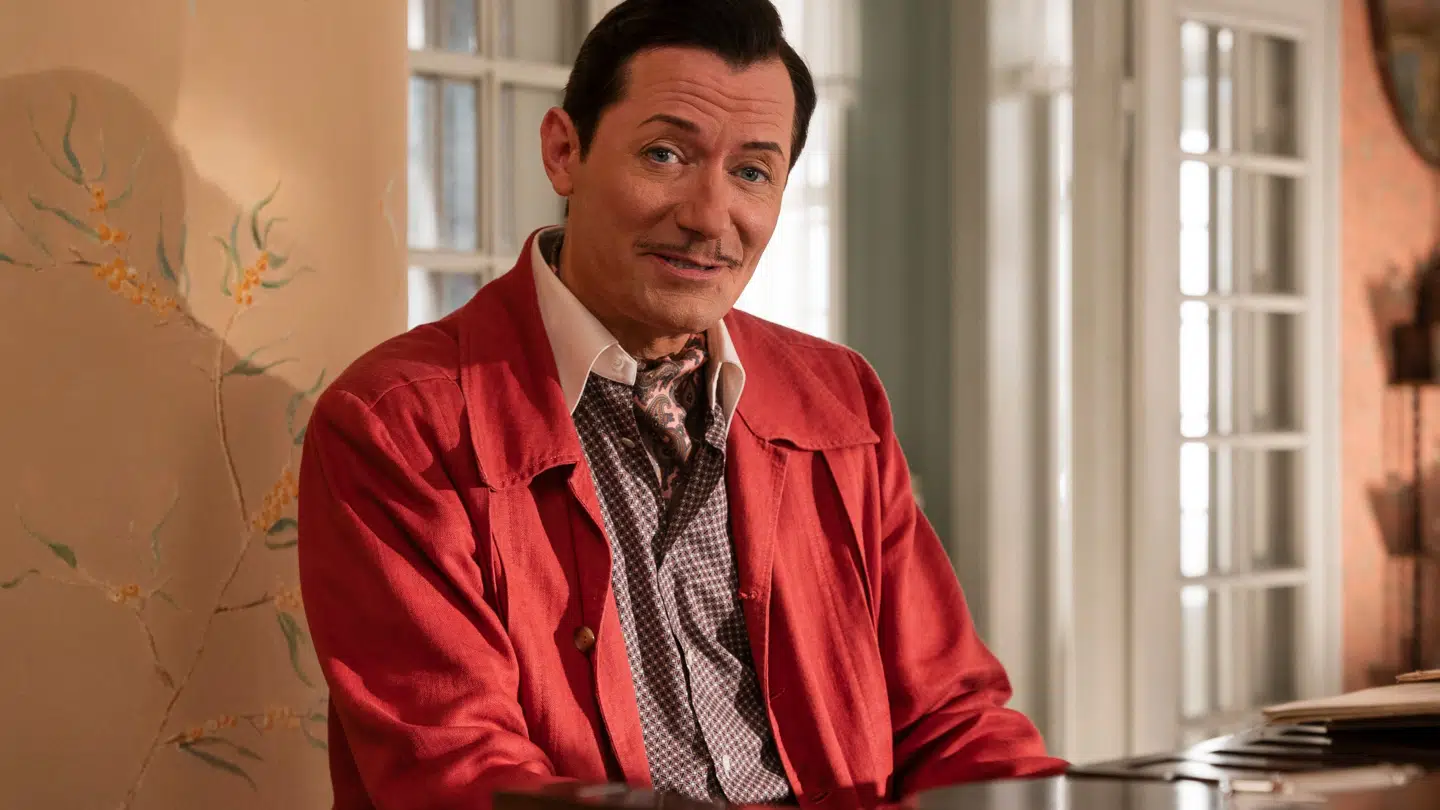 Jens Jacob Tychsen som hr. Weyse.