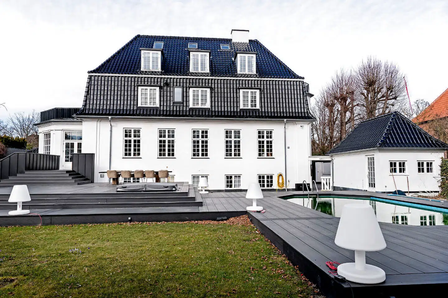 Det var anlæggelsen af denne terrasse, der startede det hele.