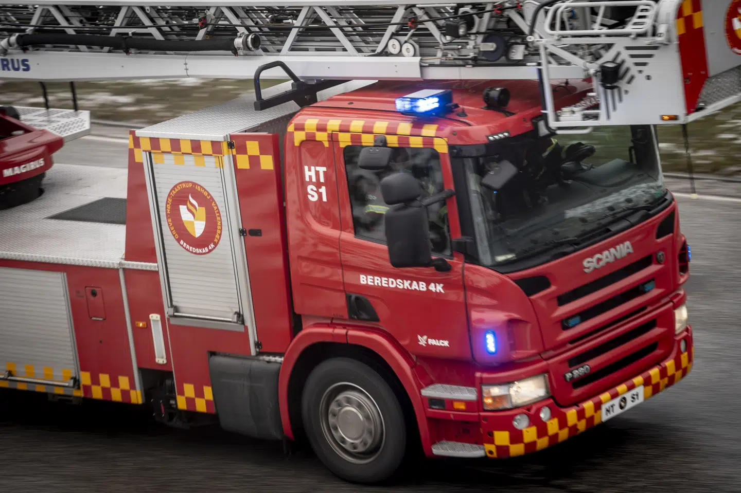 Hele opgangen på Snerlevej 15 i Kolding måtte evakueres som følge af branden natten til lørdag. (Arkivfoto).