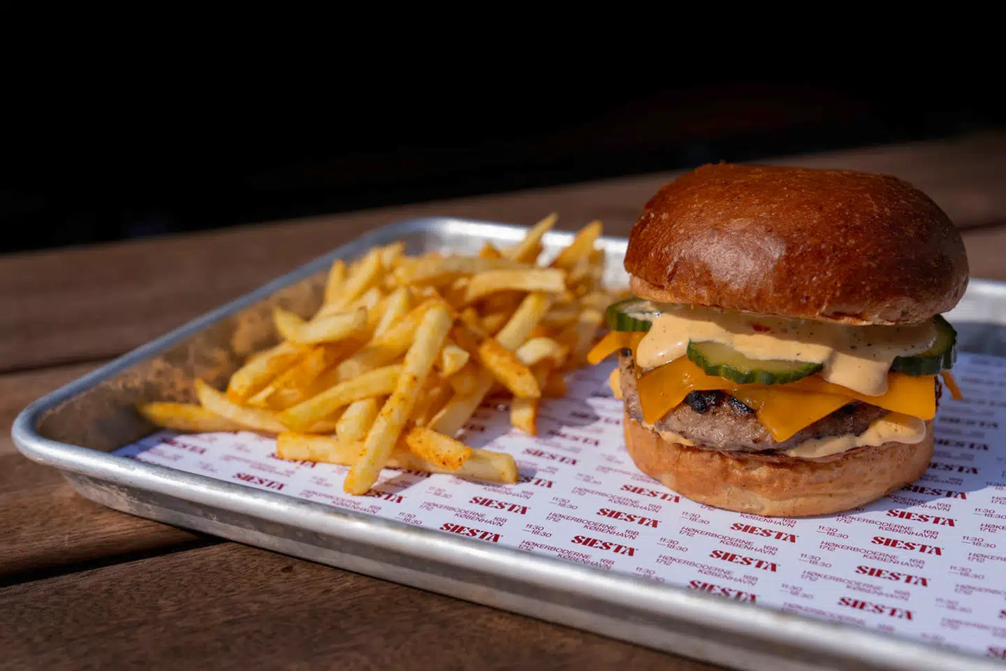 Burgeranmeldelse. Camino Siesta.