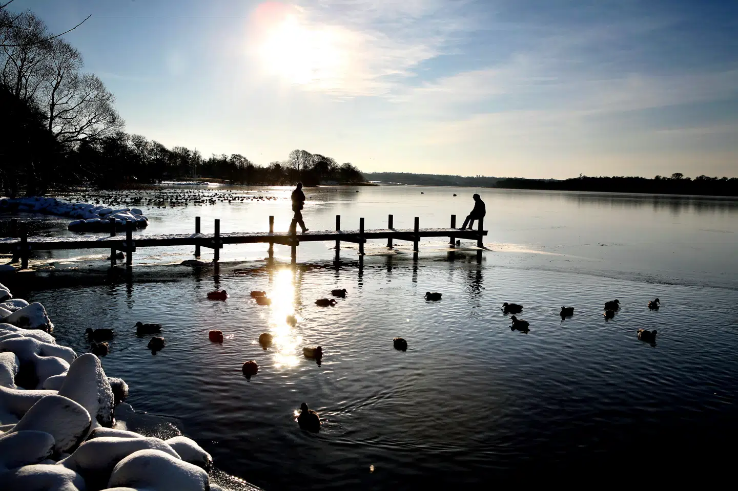 Esrum Sø er Danmarks næststørste sø målt på overfladeareal. (Arkivfoto).