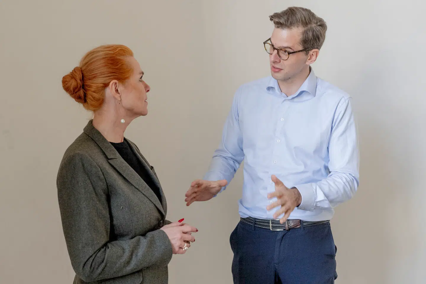 Alex Vanopslagh (LA) og Inger Støjberg (DD) opfordrede søndag aften Troels Lund Poulsen til at »besinde sig« i forhandlingerne om Forsvaret.