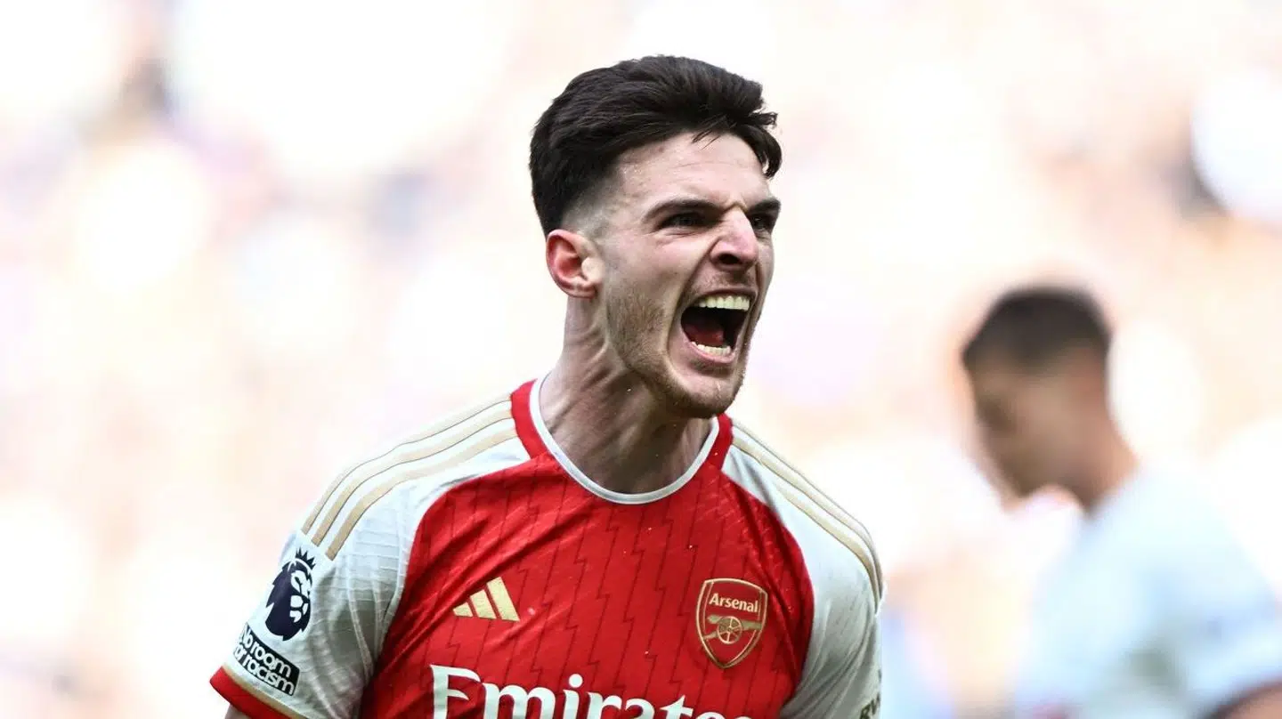 Declan Rice tørner ud på midtbanen for Arsenal og det engelske landshold.