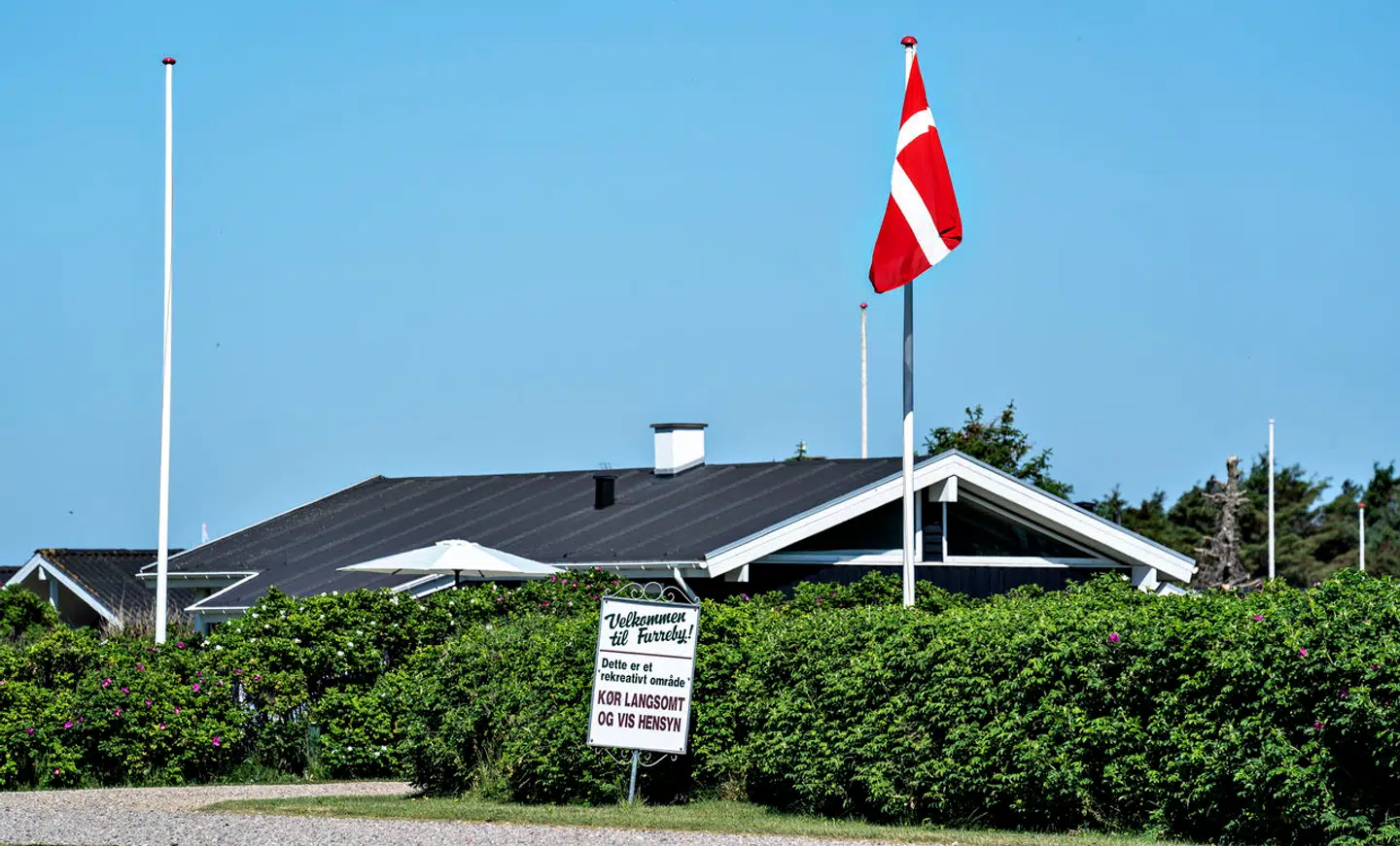 (ARKIV) Sommerhuse i Løkken, mandag den 15. juni 2020. Rekordmange har købt sommerhus i 2020, og hos mange er standarden for indbo og møbler blevet mere luksuriøs. Men forsikringen dækker anderledes end helårshuset. Det skriver Ritzau, onsdag den 28. oktober 2020.. (Foto: Henning Bagger/Ritzau Scanpix)