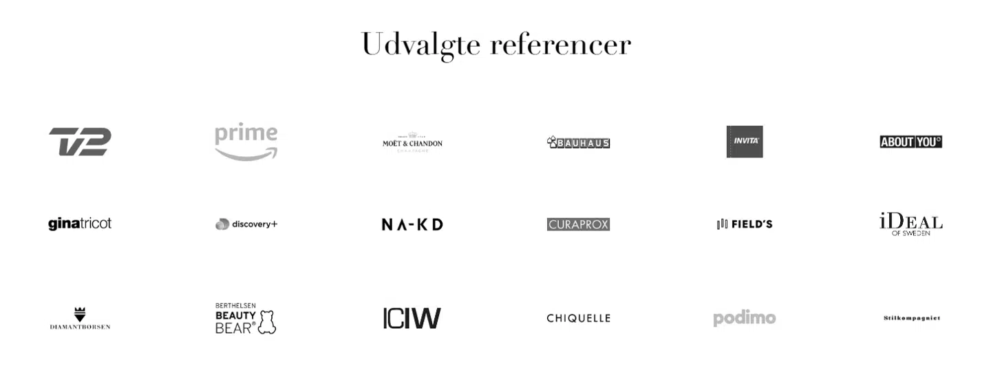 Først blev Moet & Chandon fjernet fra Social Candy Agencys referencer. Efter B.T. har undersøgt de resterende referencer, har Elvira Pitzner og Mortada Haddad nu helt fjernet referencerne fra deres hjemmeside. Foto: Wayback Time Machine