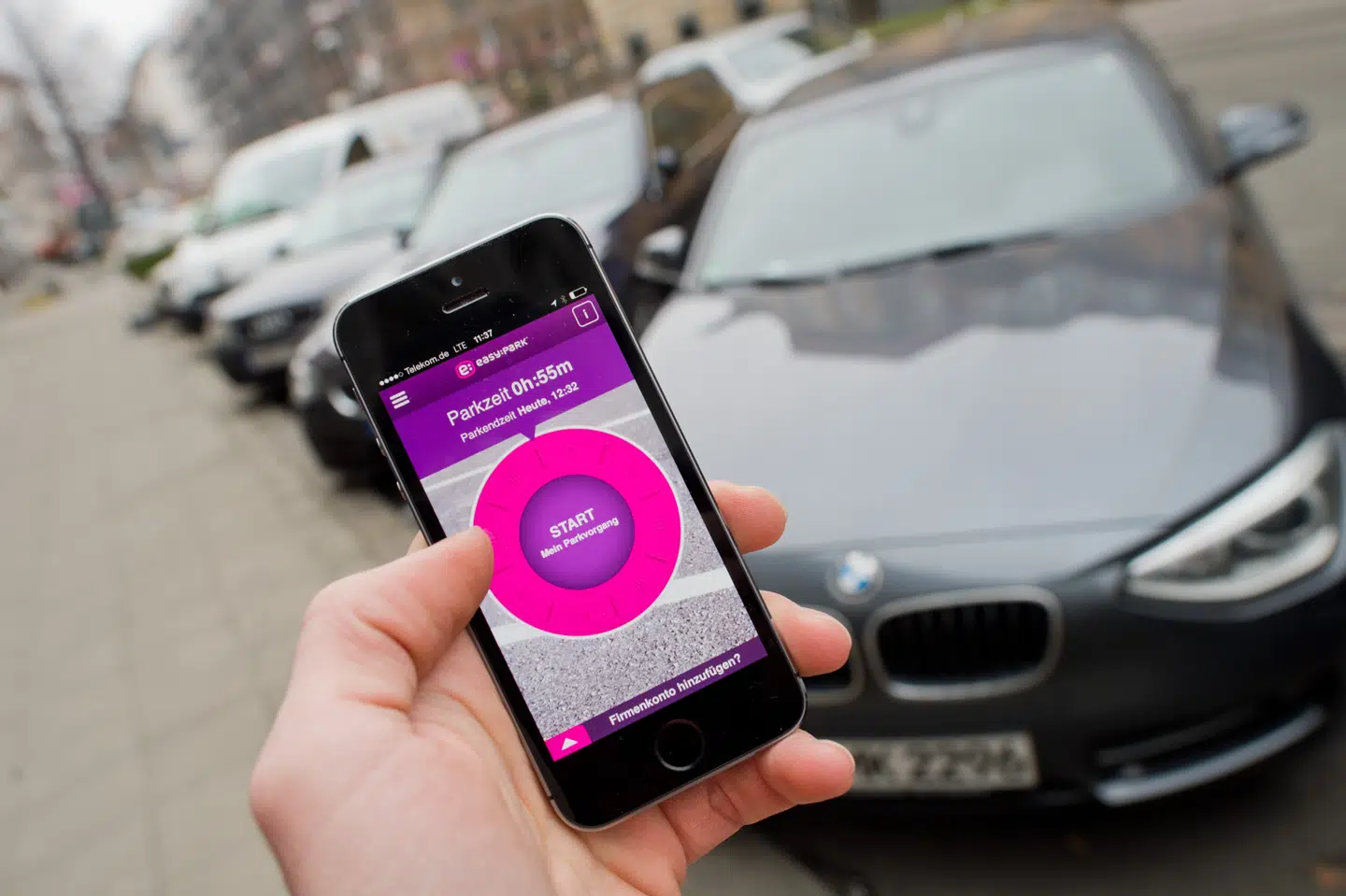 EasyPark kan bruges til parkering i over 20 lande. (Arkivfoto).
