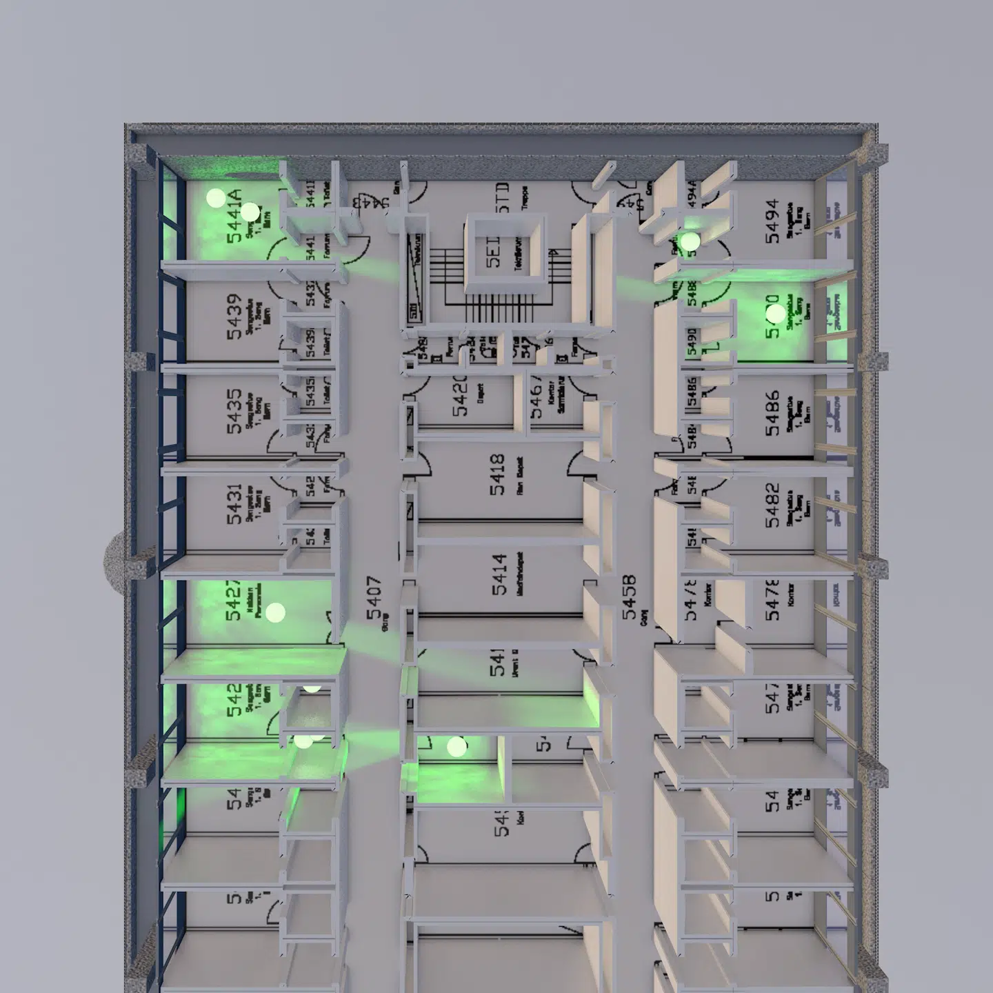 Der er fundet skimmelsvampe på fem sengestuer, i skoleklassen og på legestuen på afdelingen for kræftramte børn.