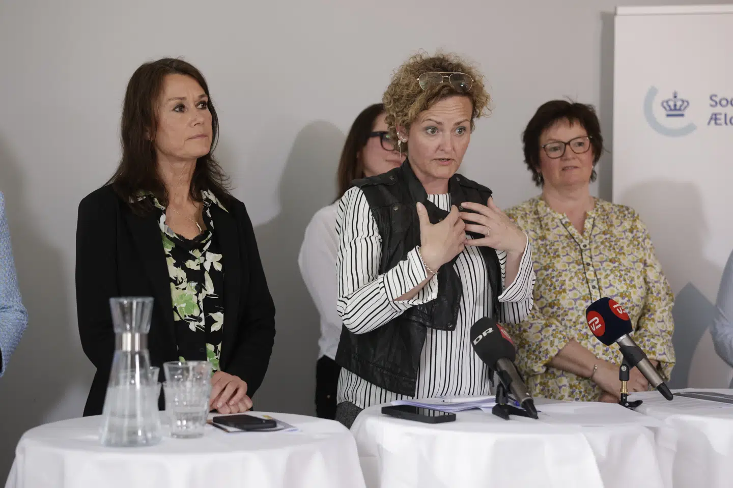 Regeringen med social- og boligminister Pernille Rosenkrantz-Theil i spidsen præsenterer sammen med Liberal Alliance, Det Konservative Folkeparti og Radikale Venstre en aftale på handicapområdet ved et pressemøde.