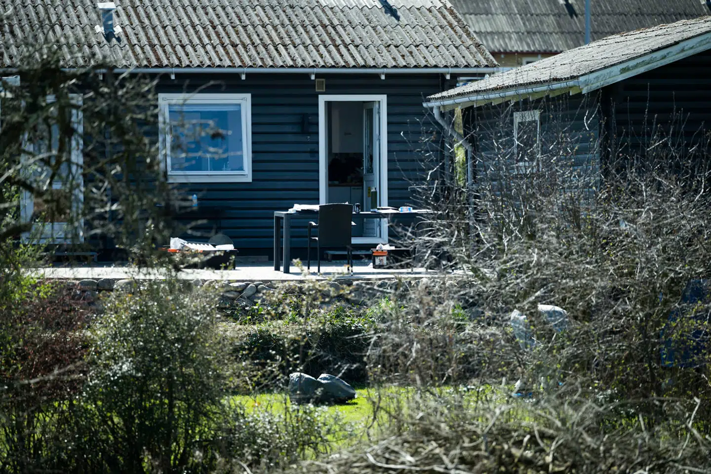 Det var på Korsørmandens bopæl, at den 13-årige pige blev fundet efter 27 timers forsvinden. Foto: Anthon Unger