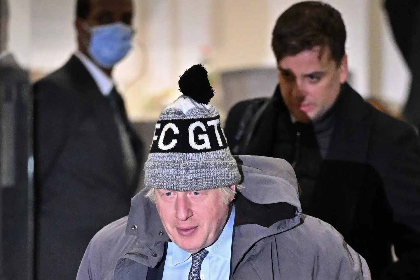 Boris Johnson glemte sit billed-id, da han skulle stemme ved Englands og Wales' lokalvalg torsdag. (Arkivfoto).