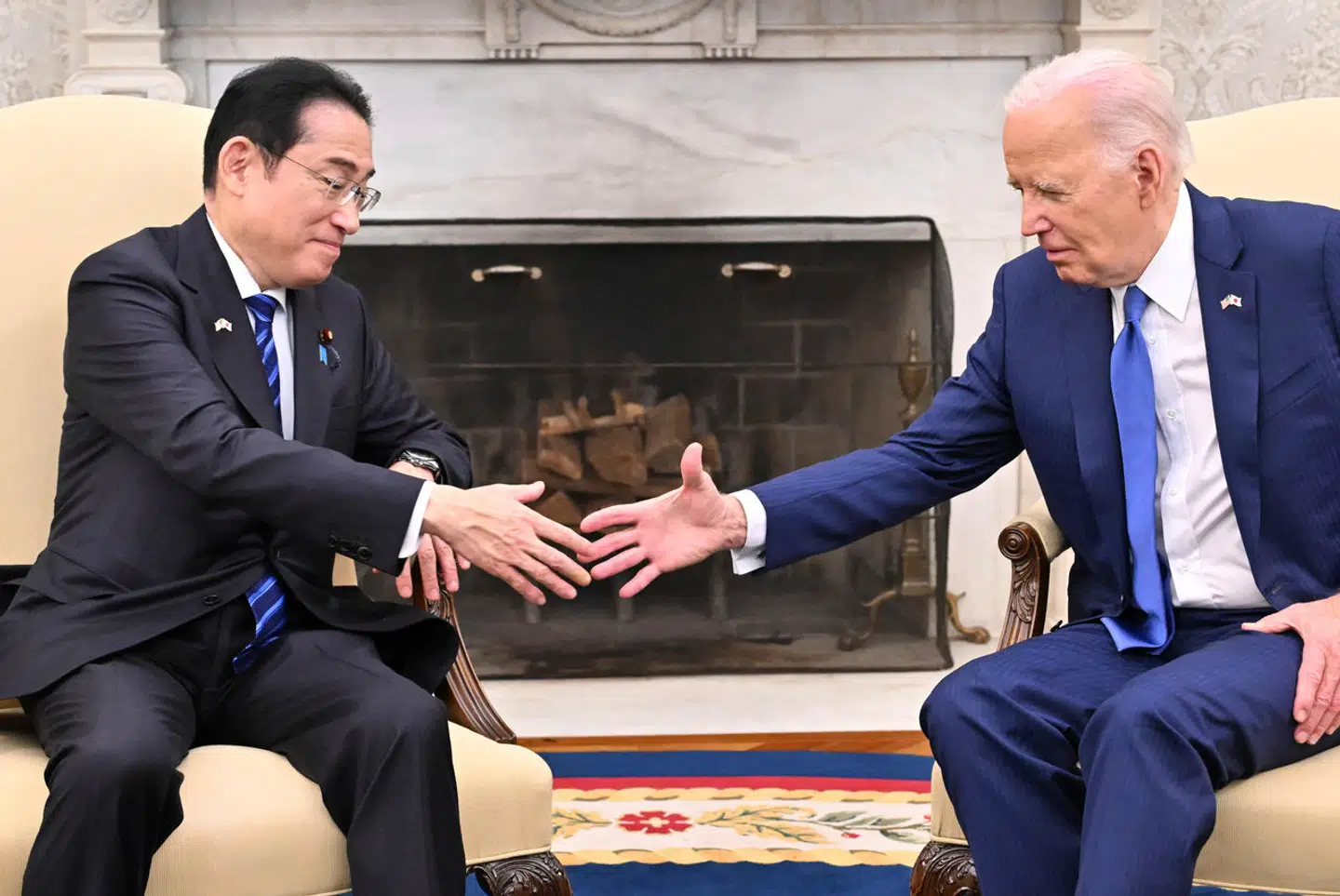 Den japanske premierminister, Fumio Kishida, var 10. april på besøg i Det Hvide Hus.