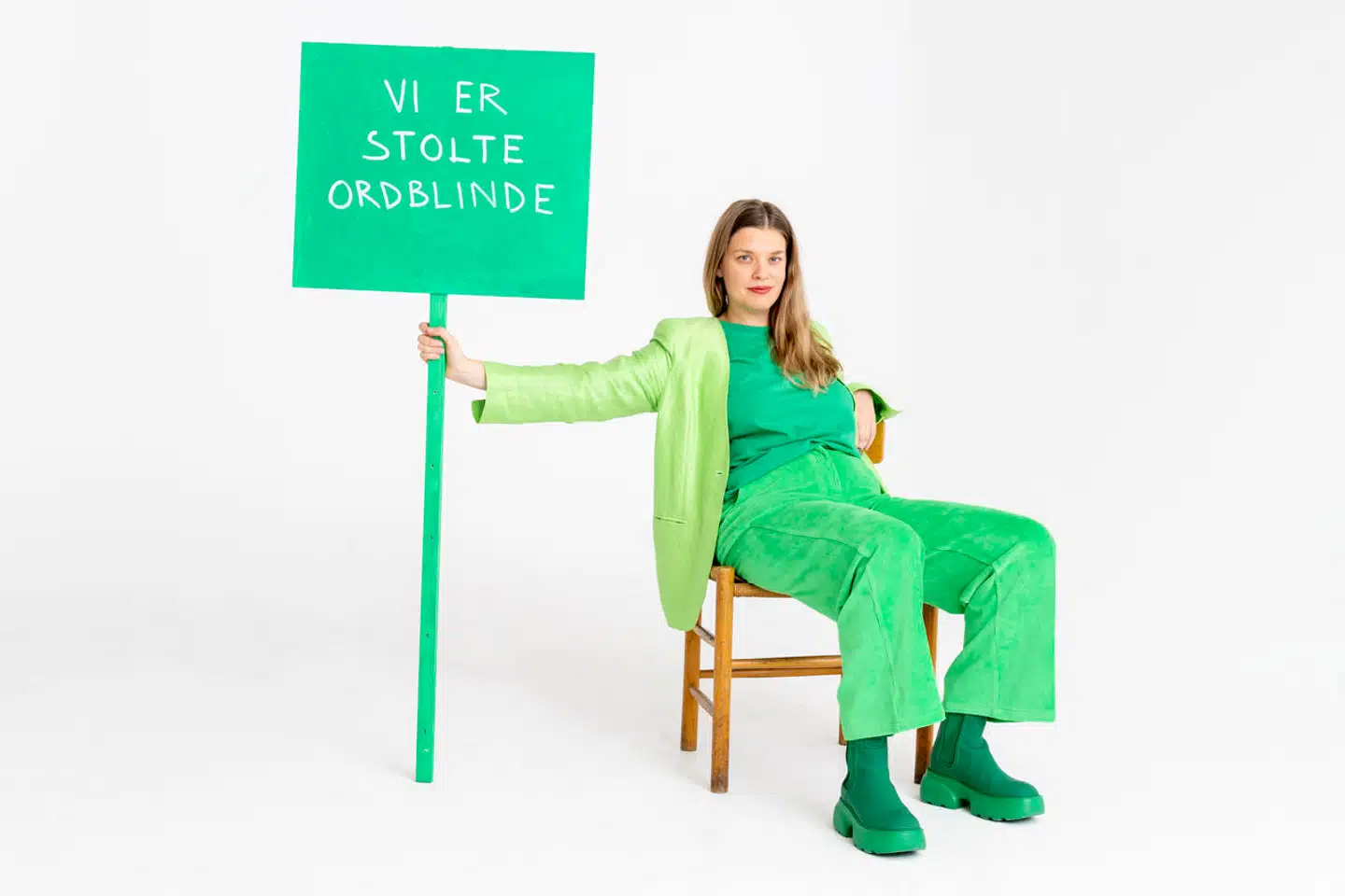 »Hvad er fordelene ved at være ordblind?« spurgte Julie Nymann. Svarene var interessante og overraskende.