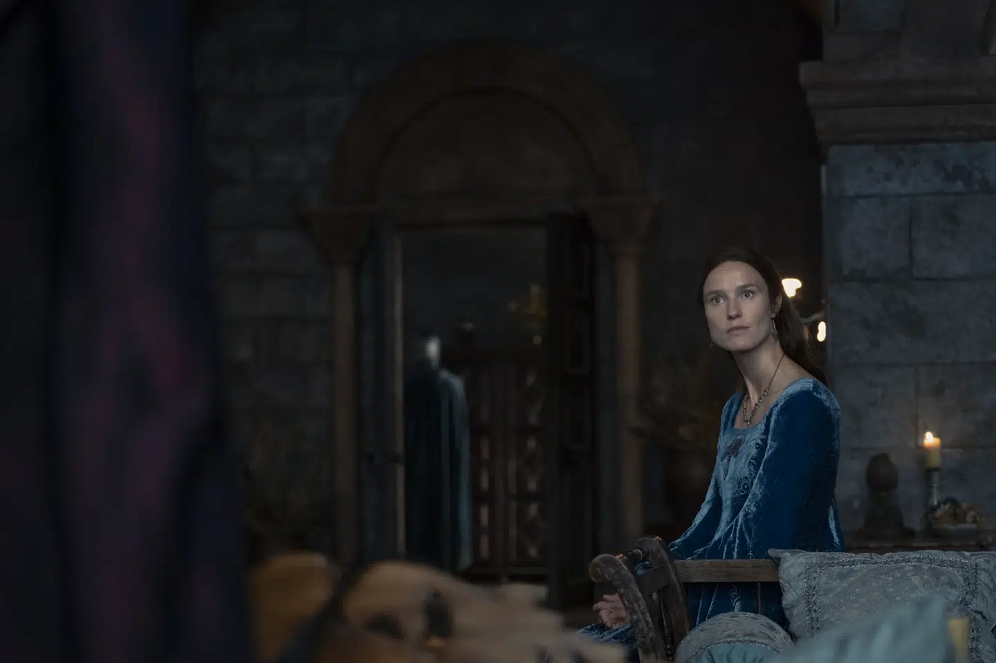 Den 38-årige skuespillerinde Amanda Collin medvirker i anden sæson af "House of the Dragon", der udspringer af Game of Thrones-universet. (PR-foto).