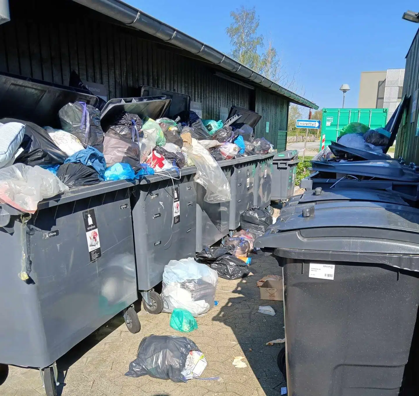 Sådan så det ud torsdag, da Sorø Kommune har begrænset medarbejdernes besøg i Smedeparken.