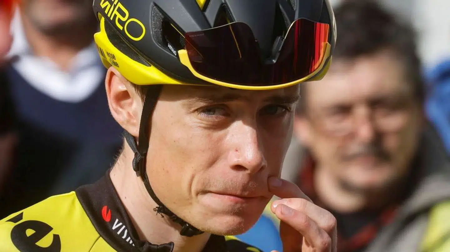 Jonas Vingegaard under Tirreno-Adriatico. Danskeren vandt det italienske kyst til kyst-løb i marts.