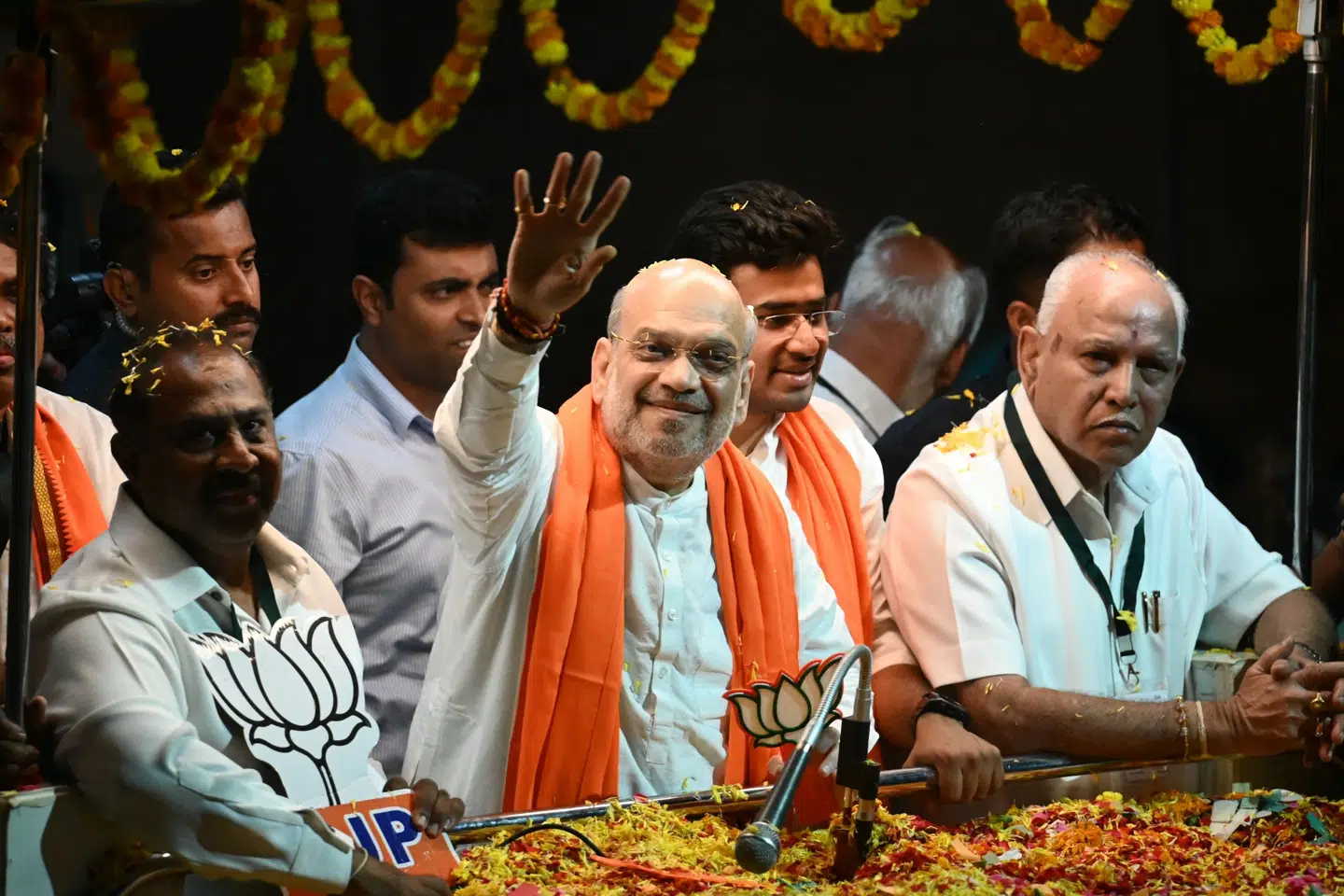 Indiens magtfulde indenrigsminister, Amit Shahs, optræden på en video er blevet manipuleret af spindoktor fra oppositionen, som ville skade ham. (Arkivfoto)