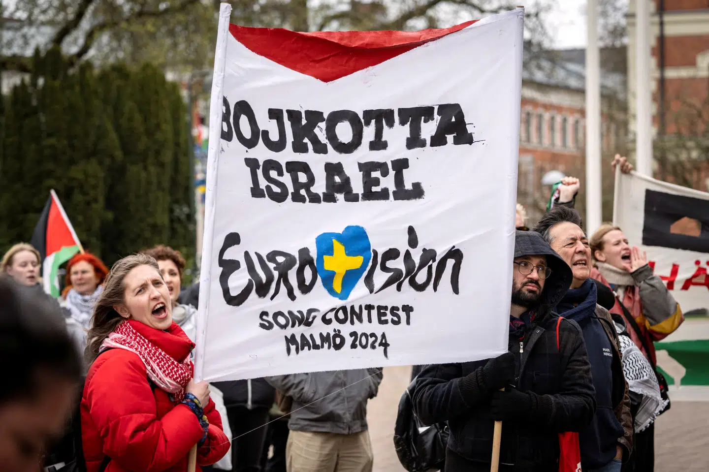 De seneste måneder har der været flere demonstrationer mod Israels deltagelse i den internationale sangkonkurrence Eurovision, der løber af stablen i næste uge. Politiet i Malmø forbereder sig på protester og aktioner (Arkivfoto).