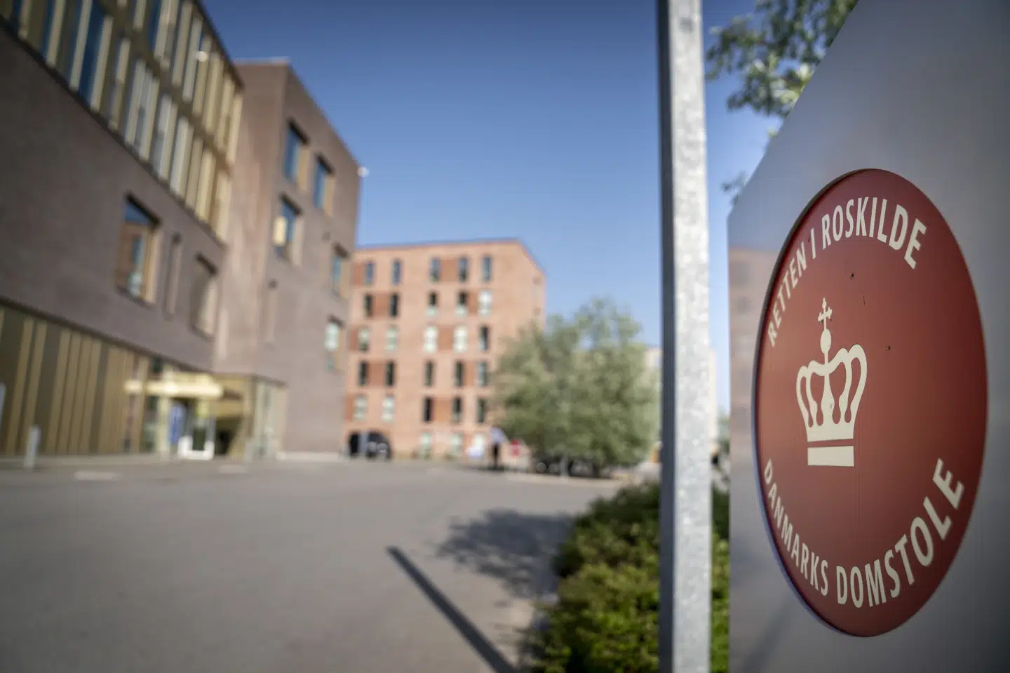 Retten i Roskilde skal søndag afgøre, om mand i 20'erne skal varetægtsfængsles. (Arkivfoto).