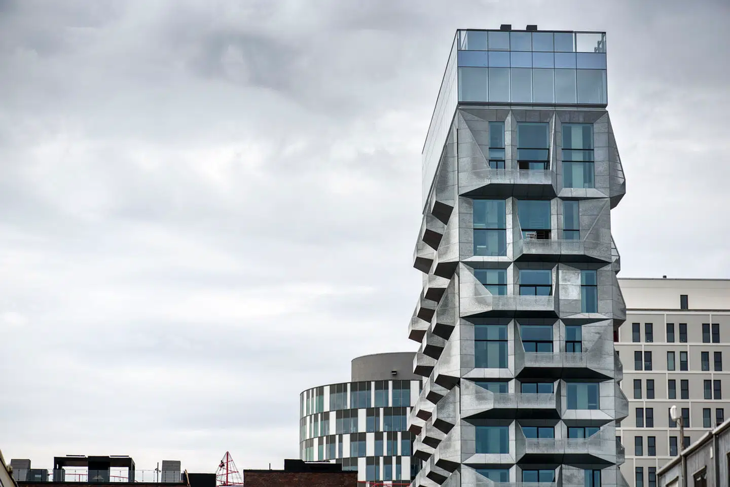 Nye bygninger i Nordhavn. Det er svært at få folk i villakvartererne til at elske højhusene. Arkivfoto: Niels Ahlmann Olesen, Scanpix
