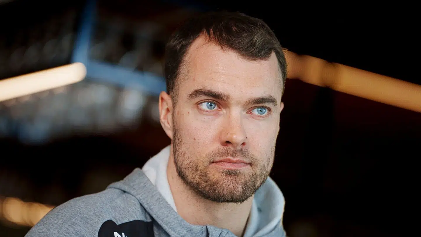 Casper U. Mortensen under pressemøde med Håndboldherrerne på Scandic CPH Strandpark i Kastrup mandag den 6. maj 2024.