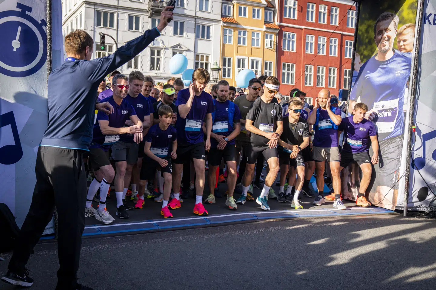 Startskuddet til årets Royal Run i København bliver igen affyret i Nyhavn, som det gjorde i 2023. (Arkivfoto).