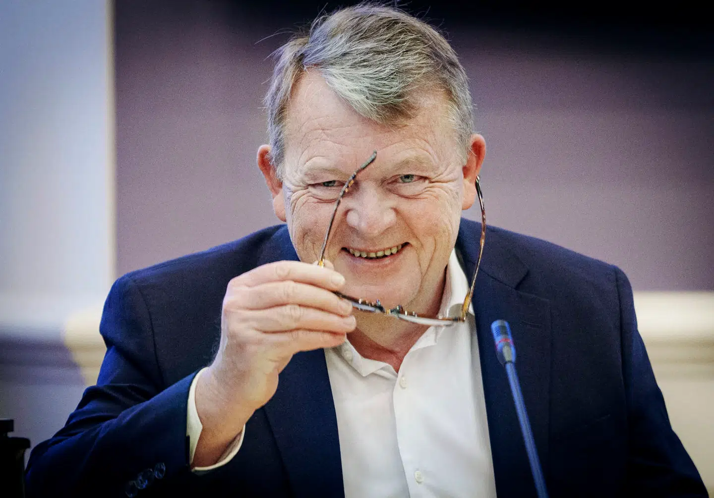 Lars Løkke Rasmussen (Moderaterne) udgiver en ny lydbog, en såkaldt podbook.