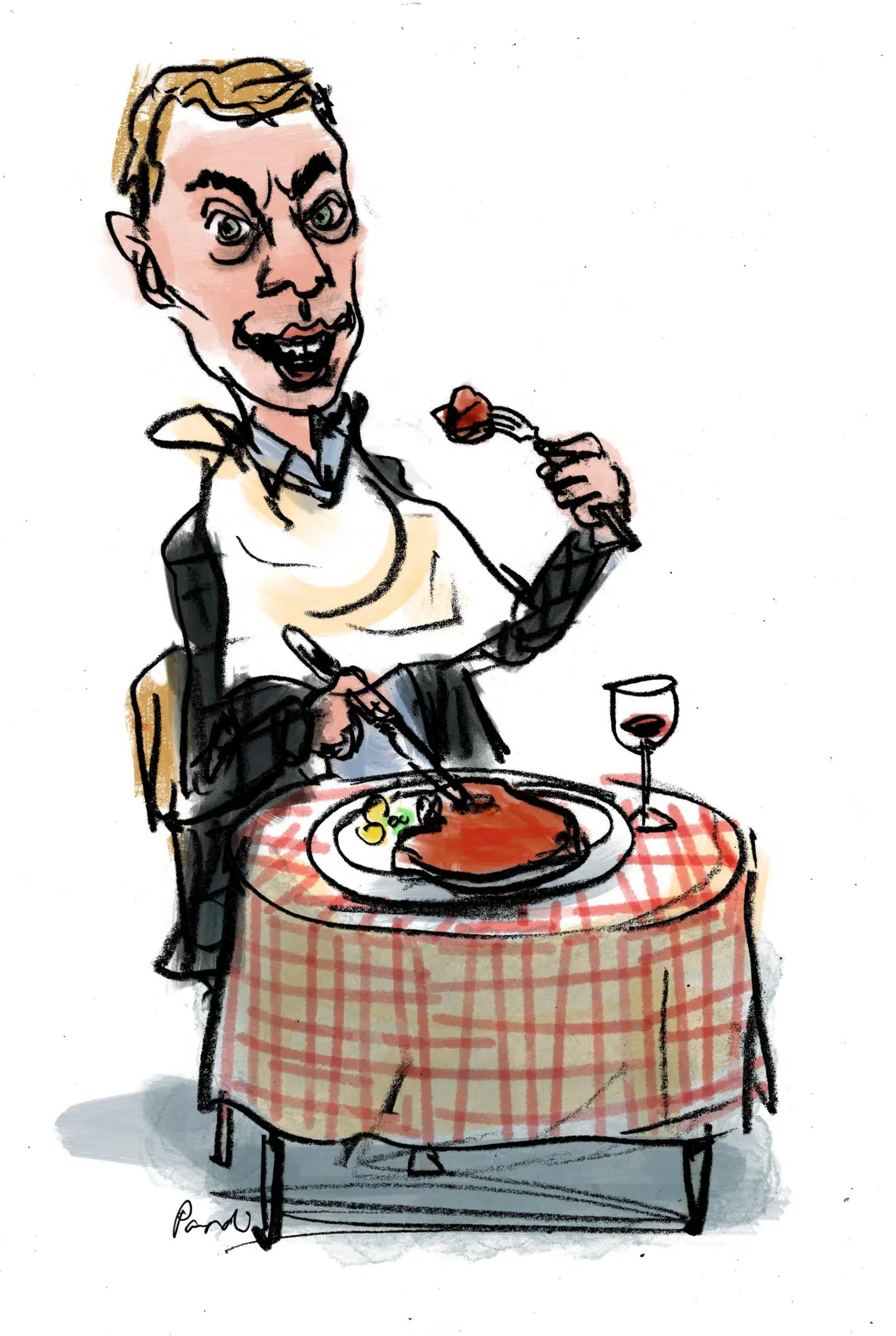 Skal der skabes en højteknologisk grøn omstilling, som kan bredes til resten af verden, så melder vi i Dansk Folkeparti os klar. Illustration: Charlotte Pardi