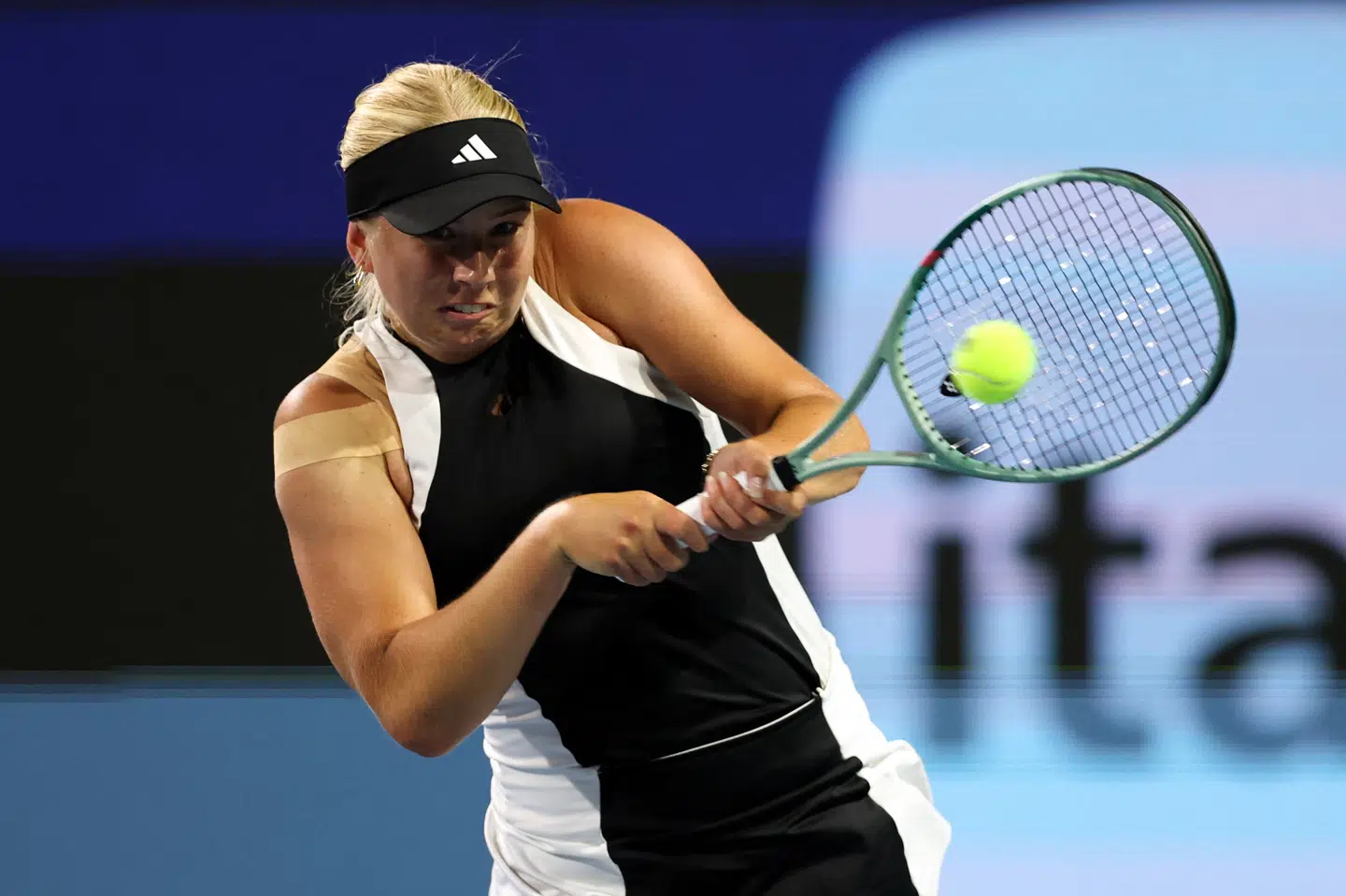 Clara Tauson jagter succes på grus i Rom. (Arkivfoto).