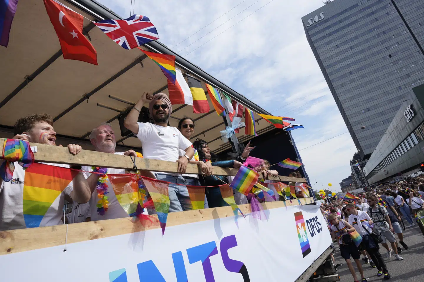 DFDS leverede sidste år samtlige lastbiler, der blev brugt i forbindelse med Copenhagen Pride. Men rederi- og logistikvirksomheden har besluttet at trække sig som sponsor i år.