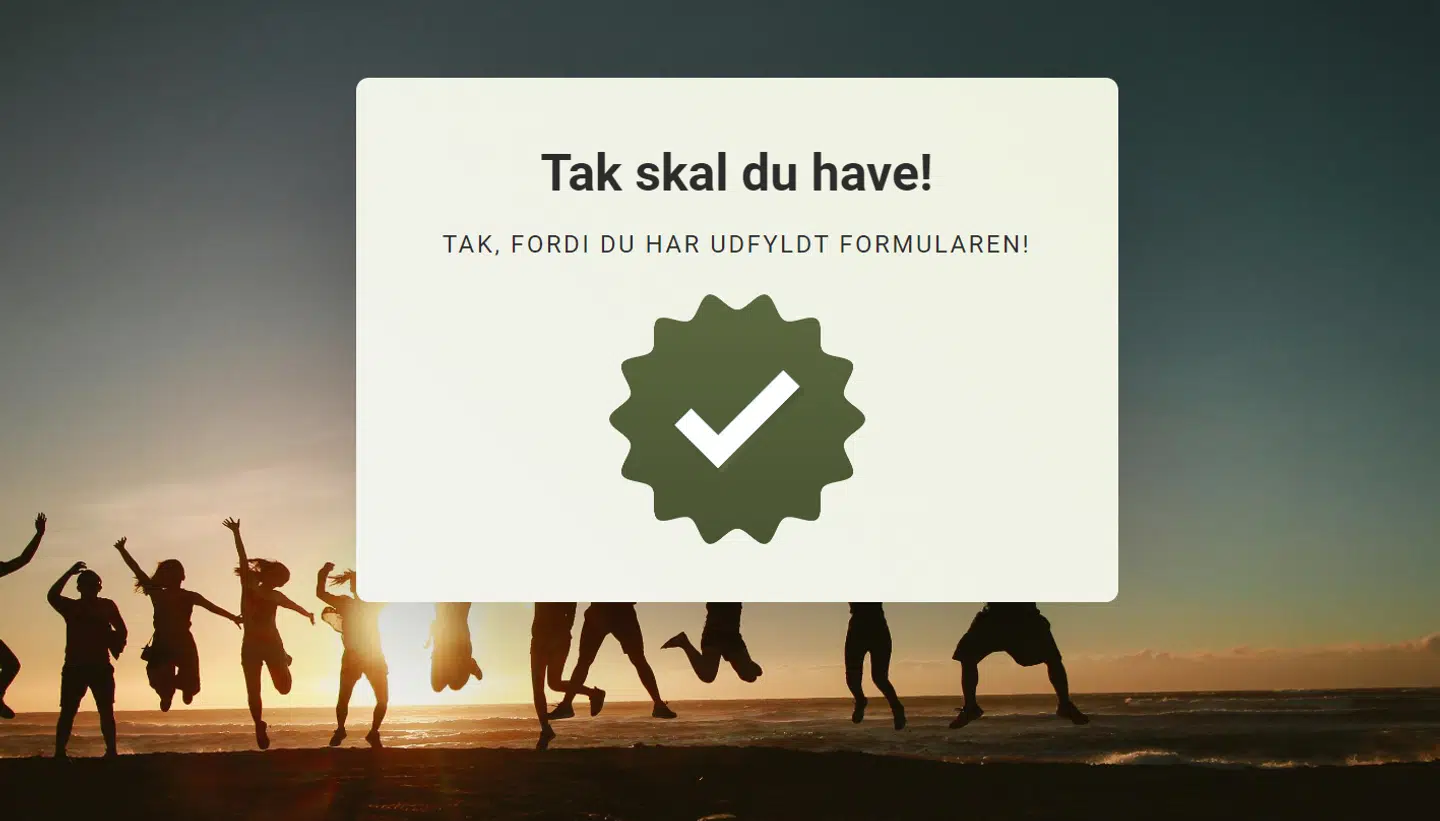 Heller ikke når man har udfyldt spørgeskemaet, fremgår det, at det koster 509 kroner.