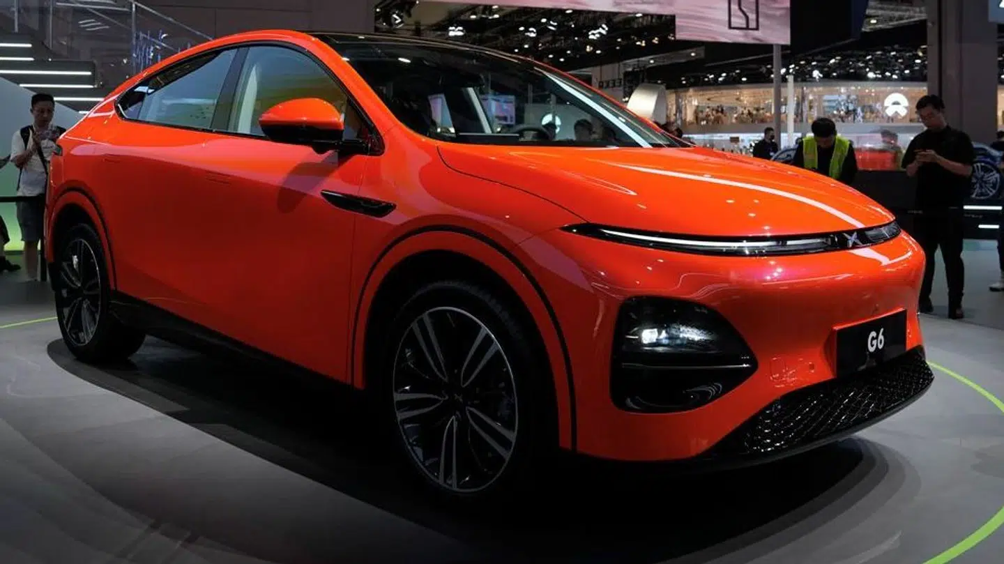 Kinesiske Xpeng G6 er af de biler, som kommer til Danmark i år.