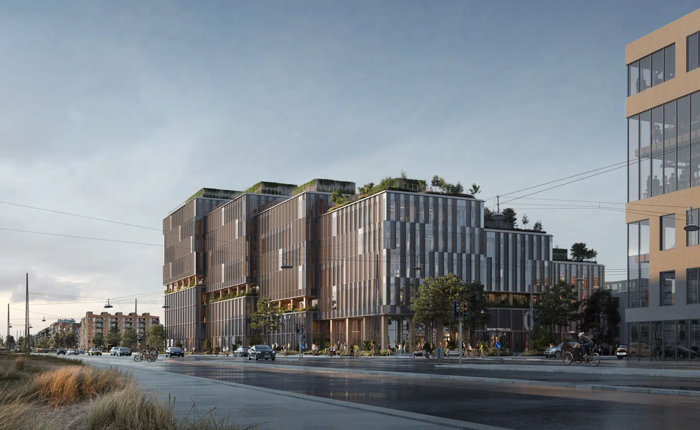 Bygningen vil blandt andet bidrage til verdensmålene for sundhed og trivsel.