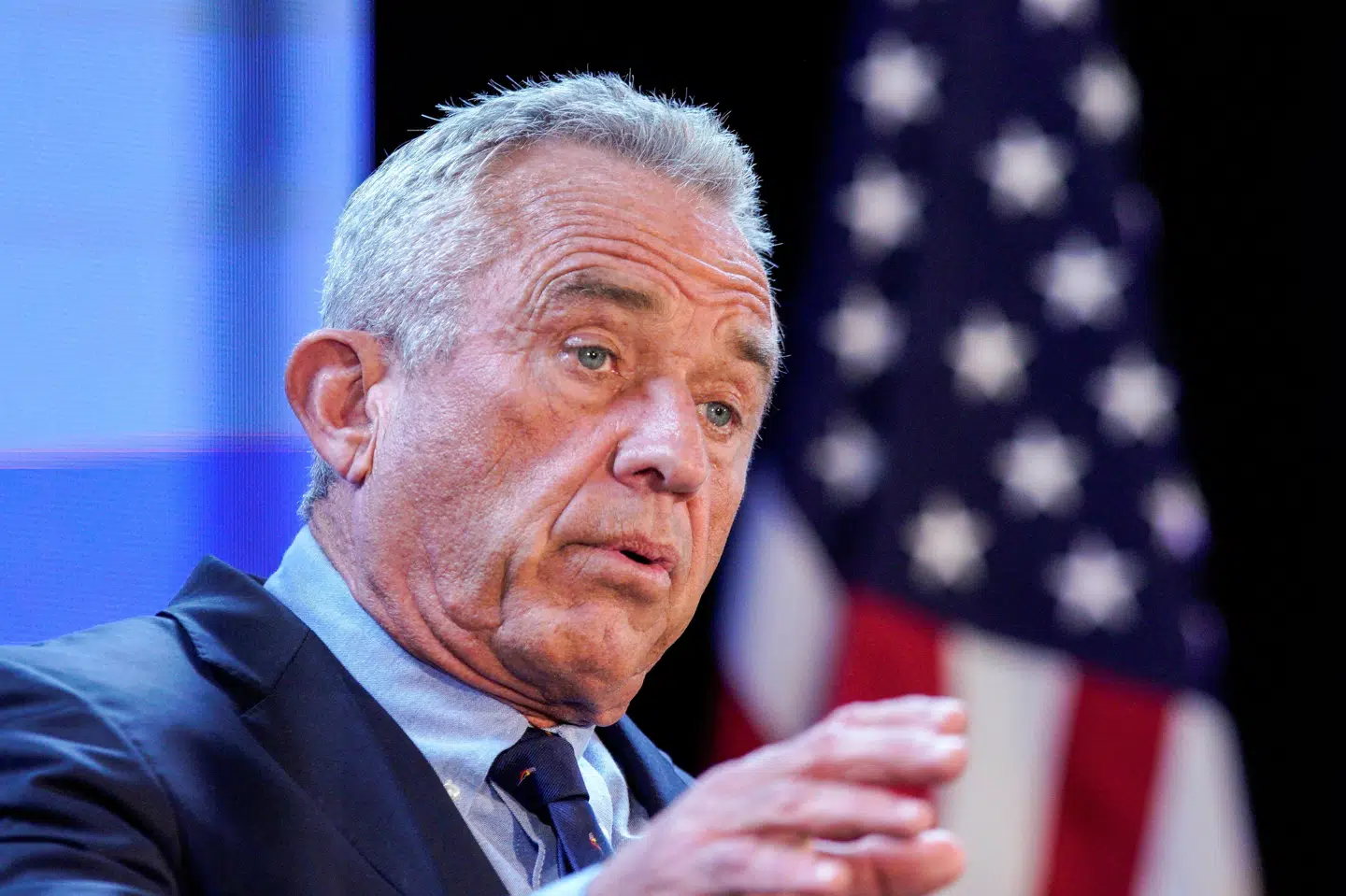 Den 70-årige Kennedy er fra en af USA's mest berømte politiske familier. Han er tidligere præsident John F. Kennedys nevø, og han er søn af USA's tidligere justitsminister Robert F. Kennedy. (Arkivfoto).