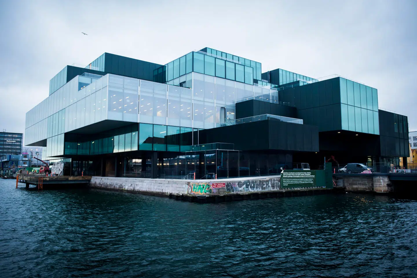Det nye byggeri BLOX på havnen (arkivfoto).