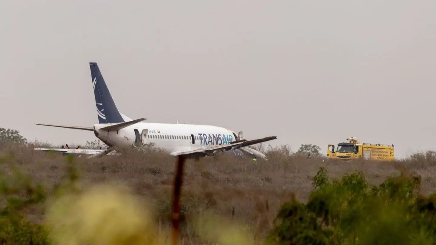 Et Boeing-fly var tidligt torsdag involveret i en ulykke i det vestafrikanske land Senegal.