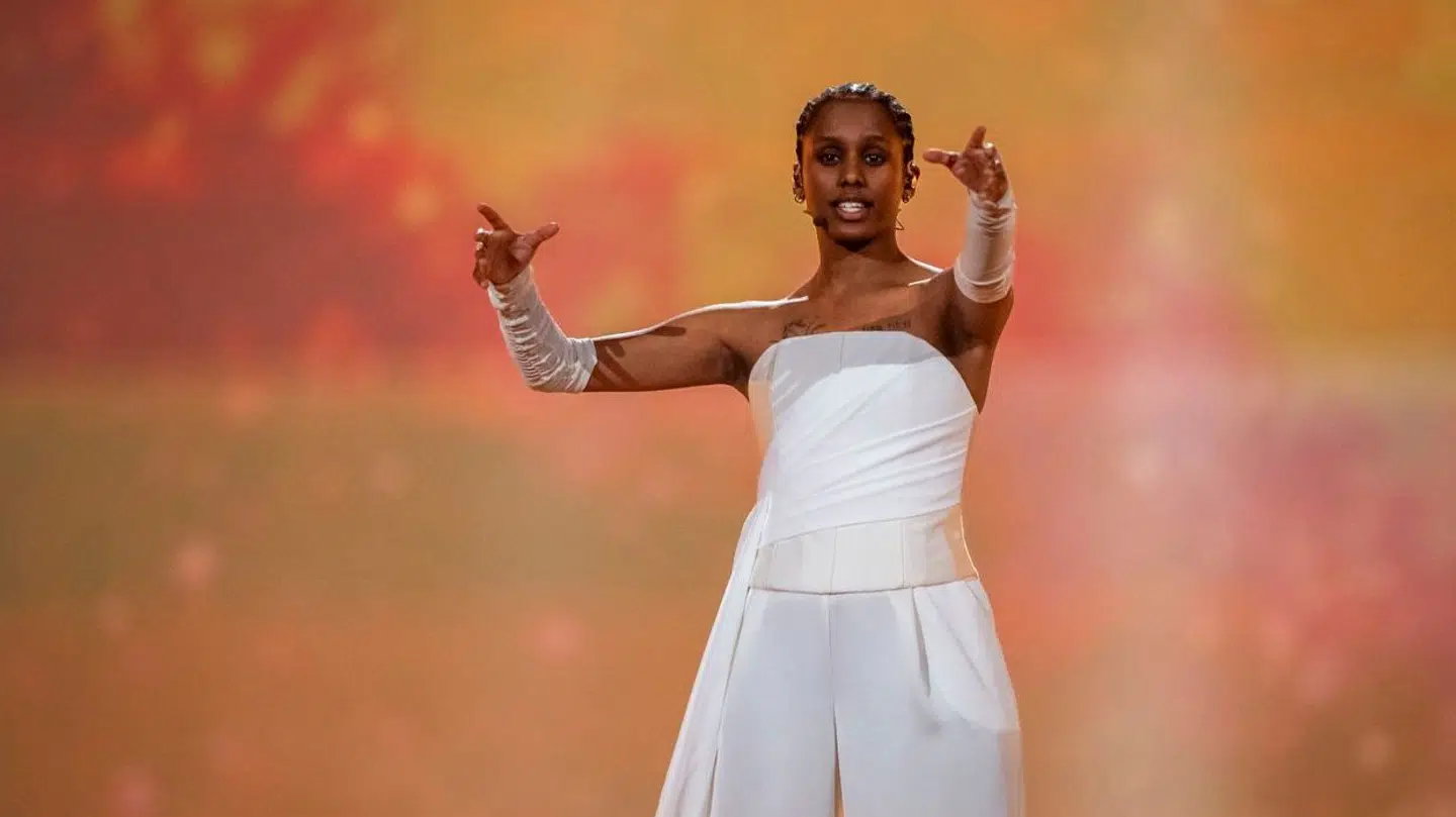 Saba i Eurovision-semifinalen.