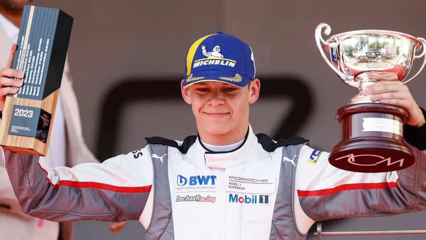 Bastian Buus vandt den prestigefyldte Porsche Supercup i 2023, hvor han også var på podiet i Monaco.