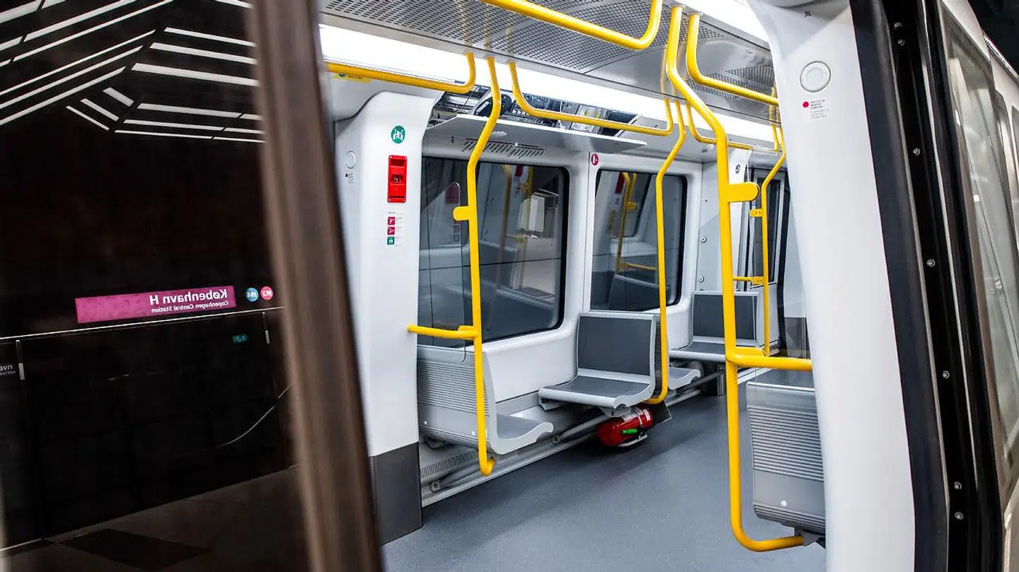 Metrostationen Københavns Hovedbanegård få dage før åbningen af den nye Cityring.